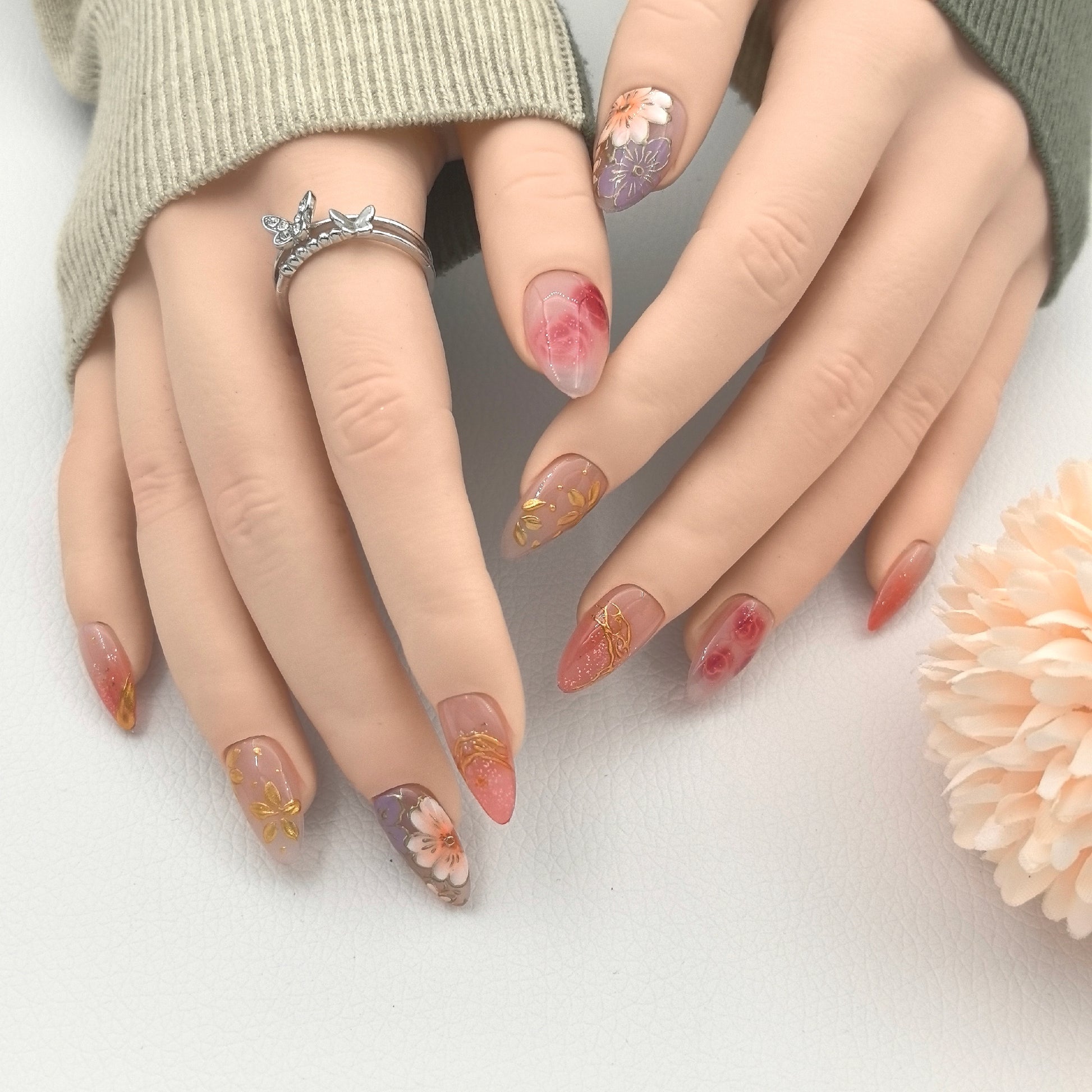 [Palace Luxurious Charming] Handmade Premium Press-on Nails