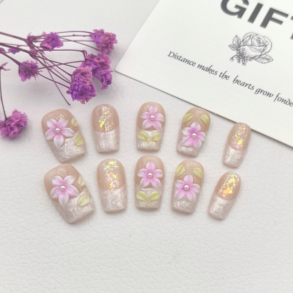 Premium Handcrafted 3D Sculpted Floral