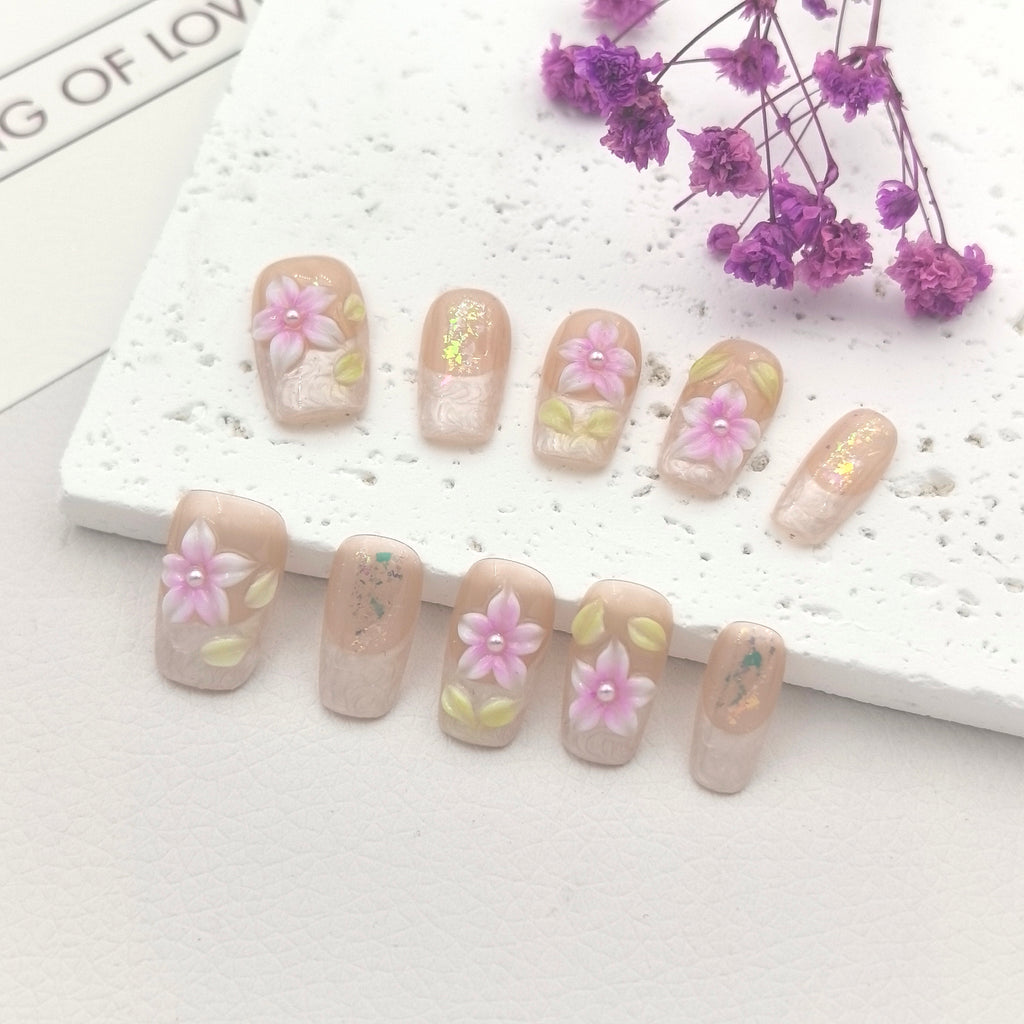 Premium Handcrafted 3D Sculpted Floral
