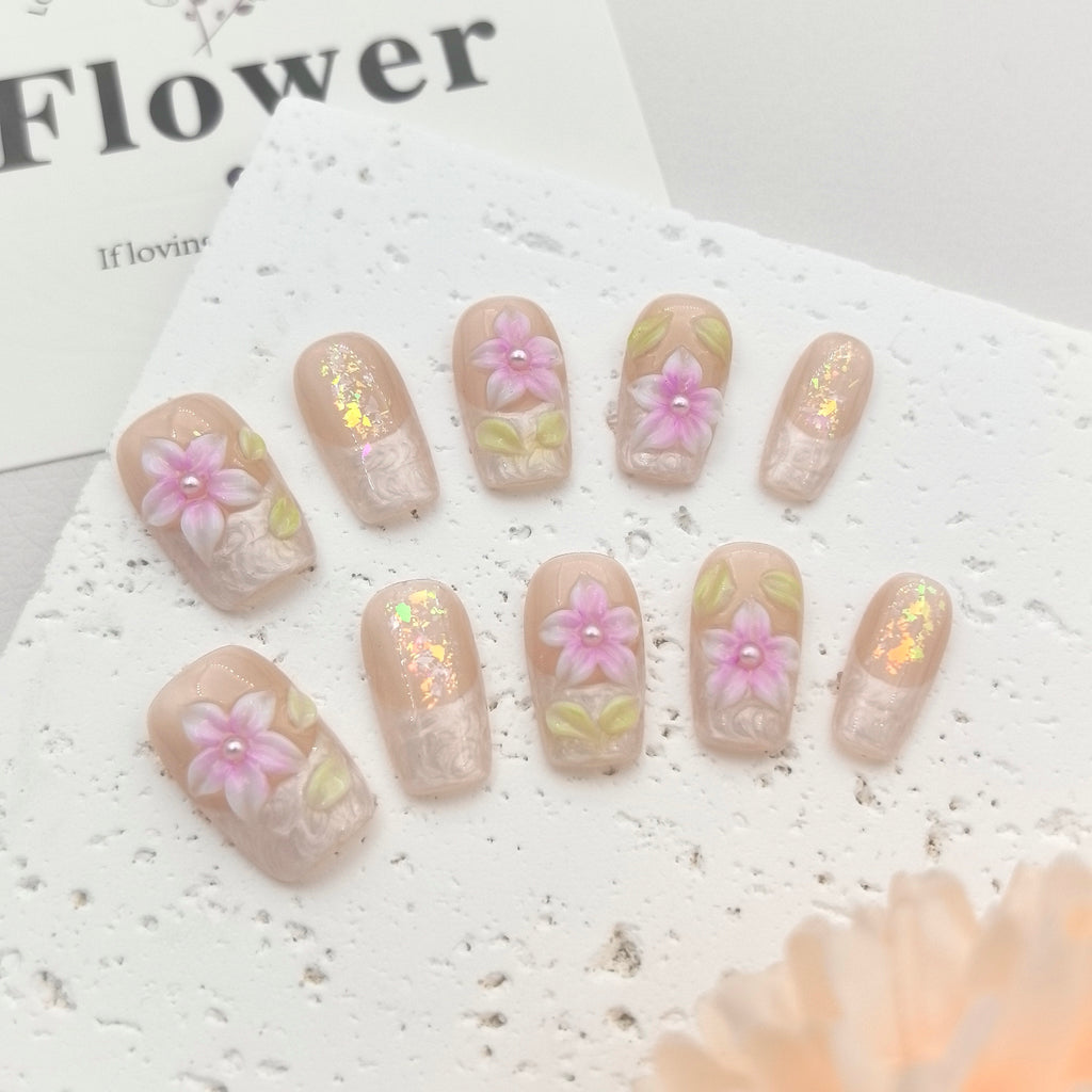 Premium Handcrafted 3D Sculpted Floral